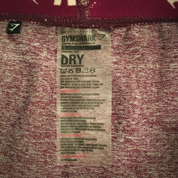 Gymshark Flex Leggings - Marl Berry/Pink - Picture 5 of 5